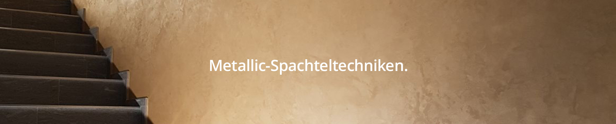 Metallic-Spachteltechnik-Maler-Hauser